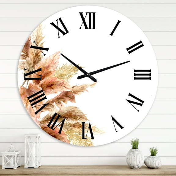 Designart 1 in Traditional Wall Clock