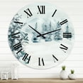 thumbnail image 1 of Designart 1 in Traditional Wall Clock, 1 of 5