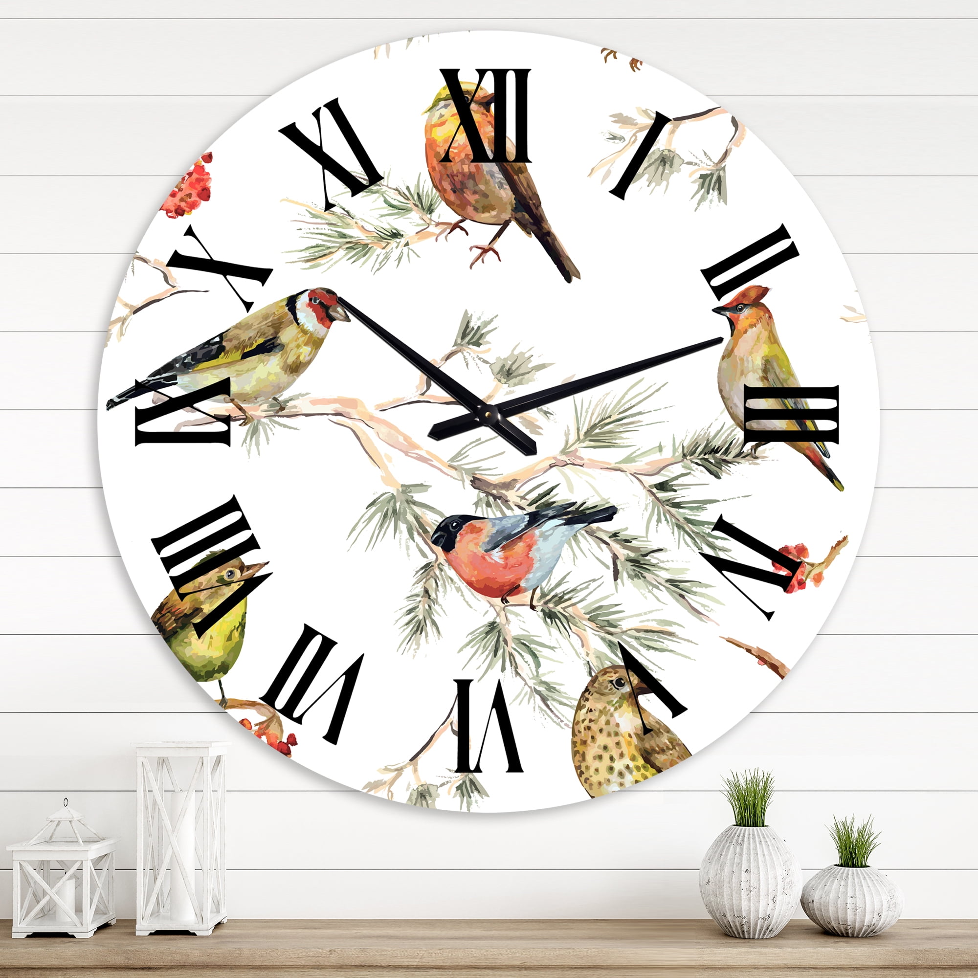 Designart 1 in Traditional Wall Clock