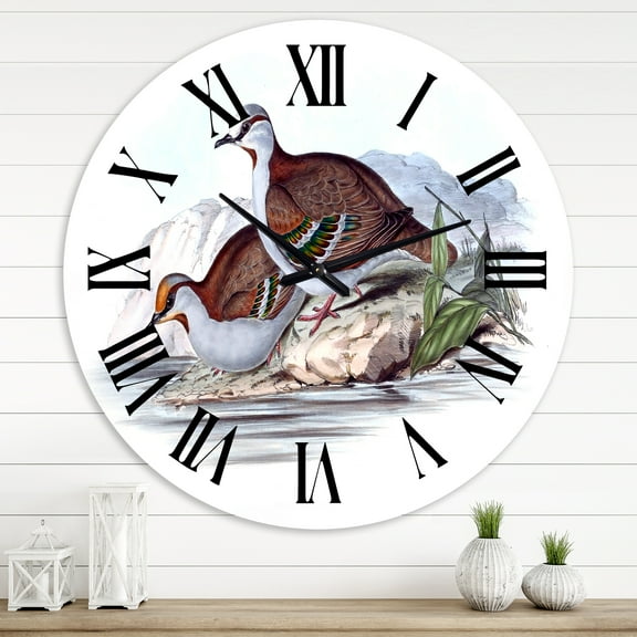 Designart 1 in Traditional Wall Clock