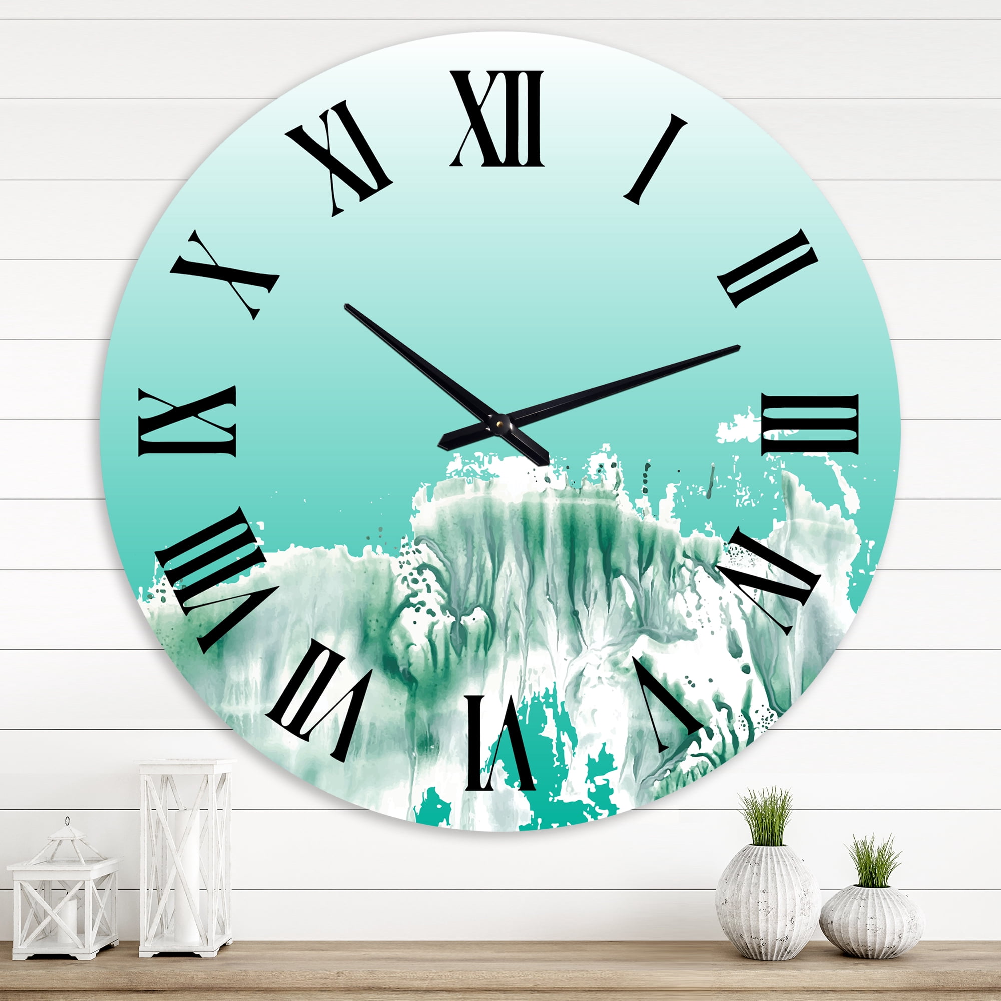Designart 1 in Traditional Wall Clock