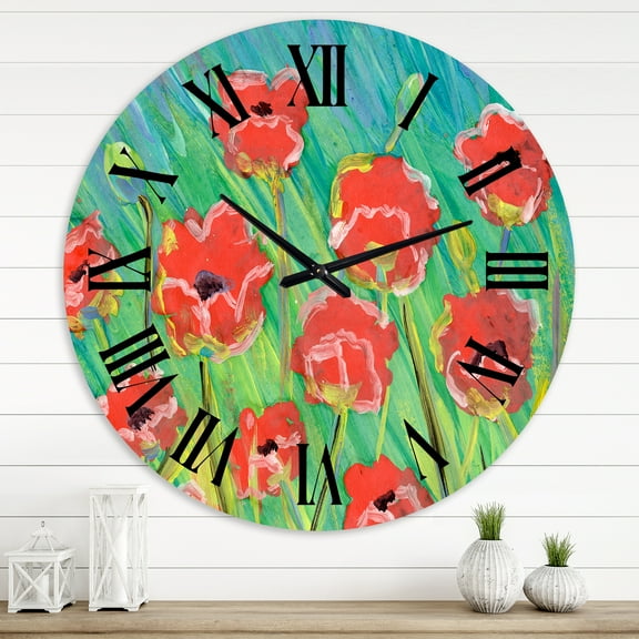 Designart 1 in Traditional Wall Clock