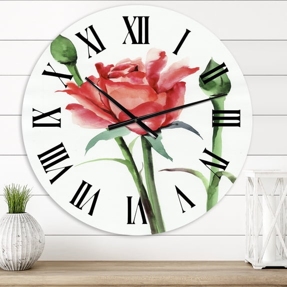 Designart 1 in Traditional Wall Clock