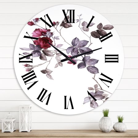Designart 1 in Traditional Wall Clock