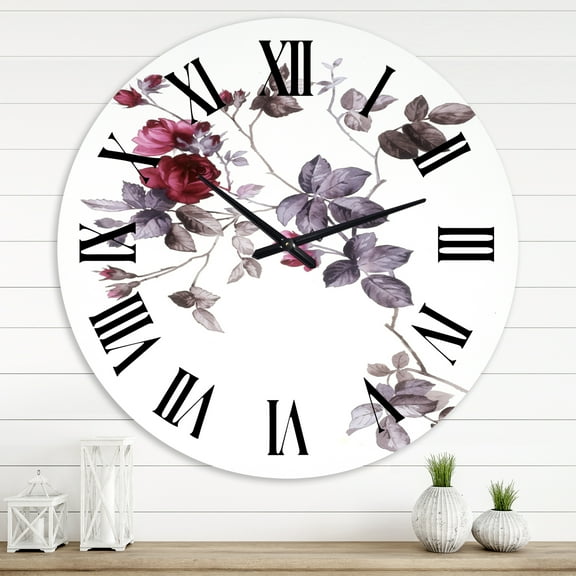 Designart 1 in Traditional Wall Clock