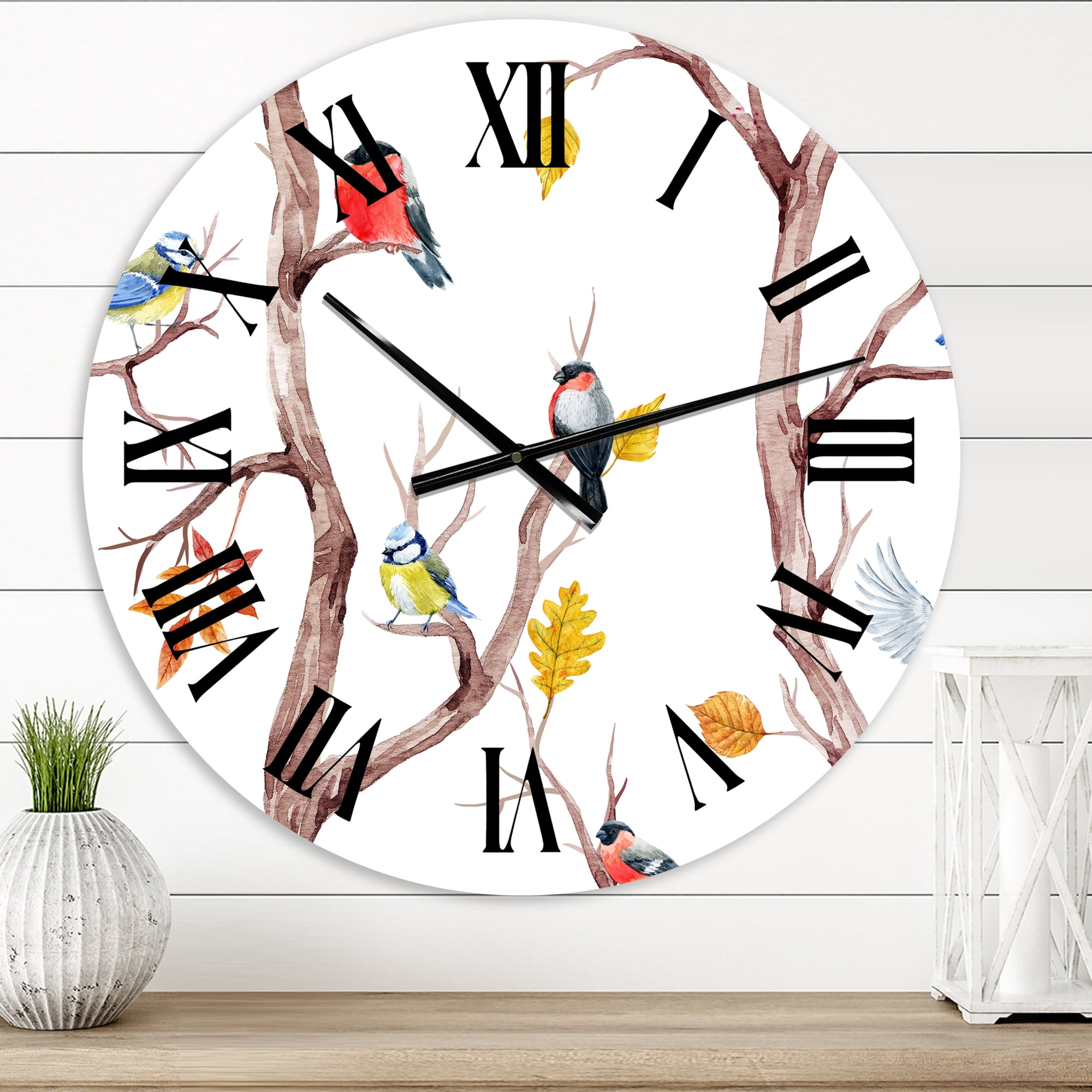 Designart 1 in Traditional Wall Clock