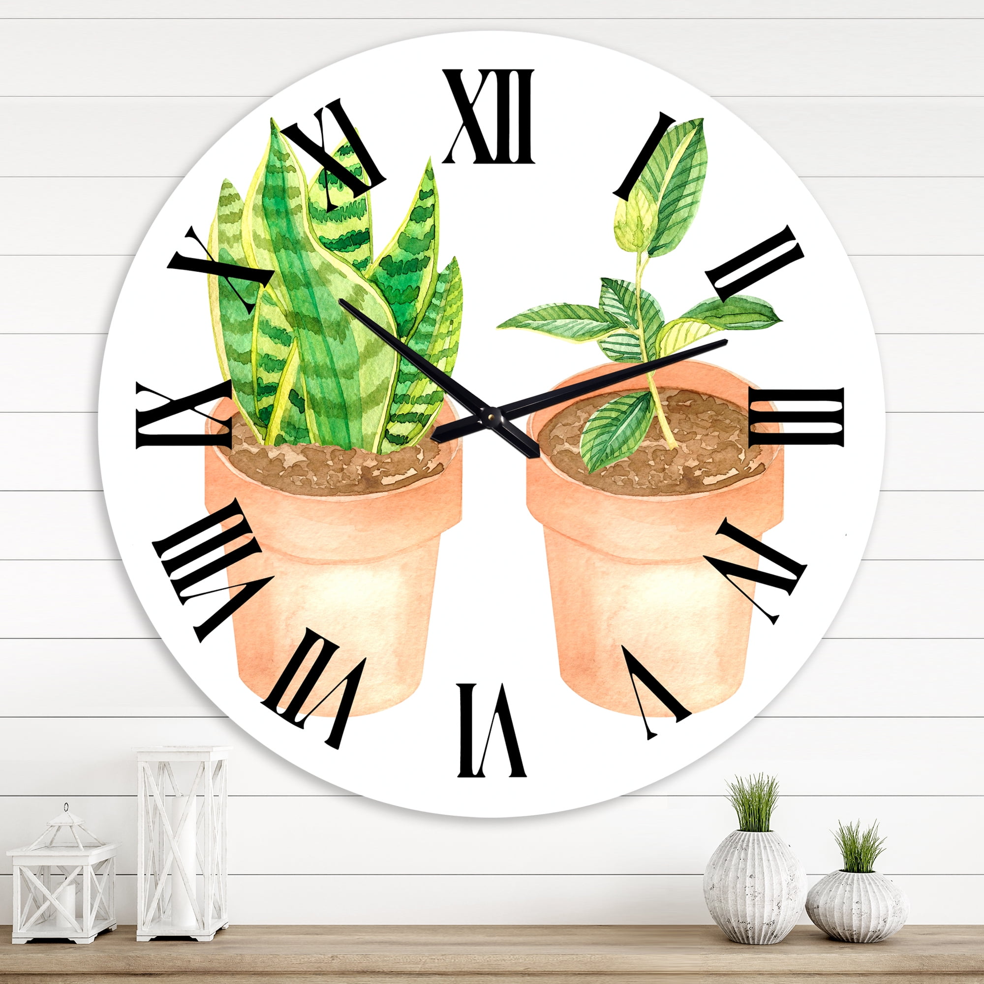 Designart 1 in Traditional Wall Clock