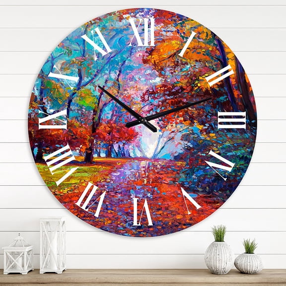 Designart 1 in Traditional Wall Clock