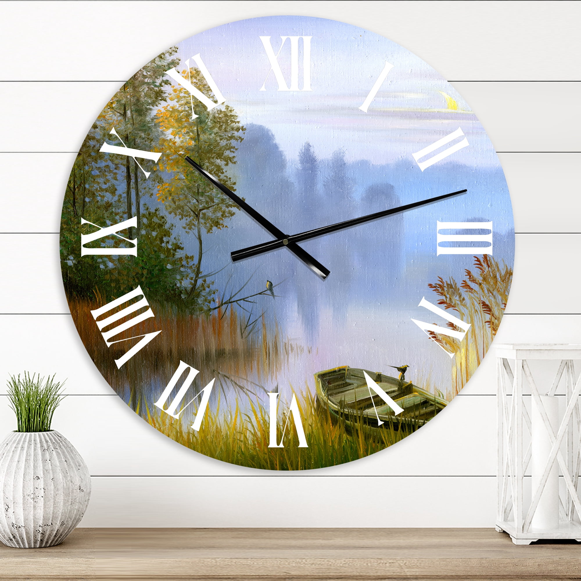 Designart 1 in Traditional Wall Clock