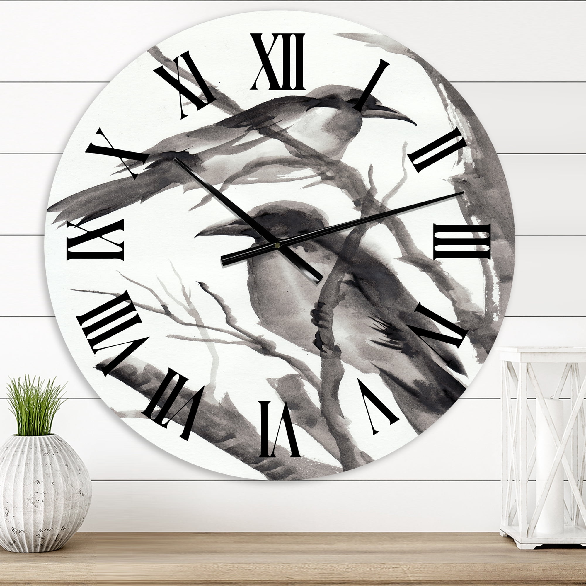 Designart 1 in Traditional Wall Clock