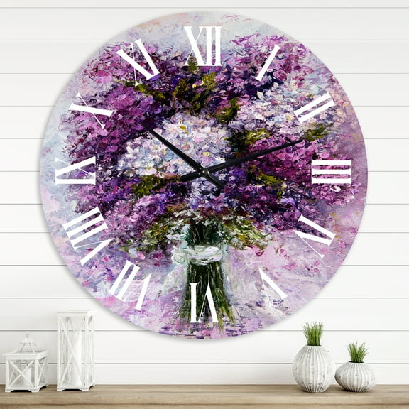 Designart 1 in Traditional Wall Clock