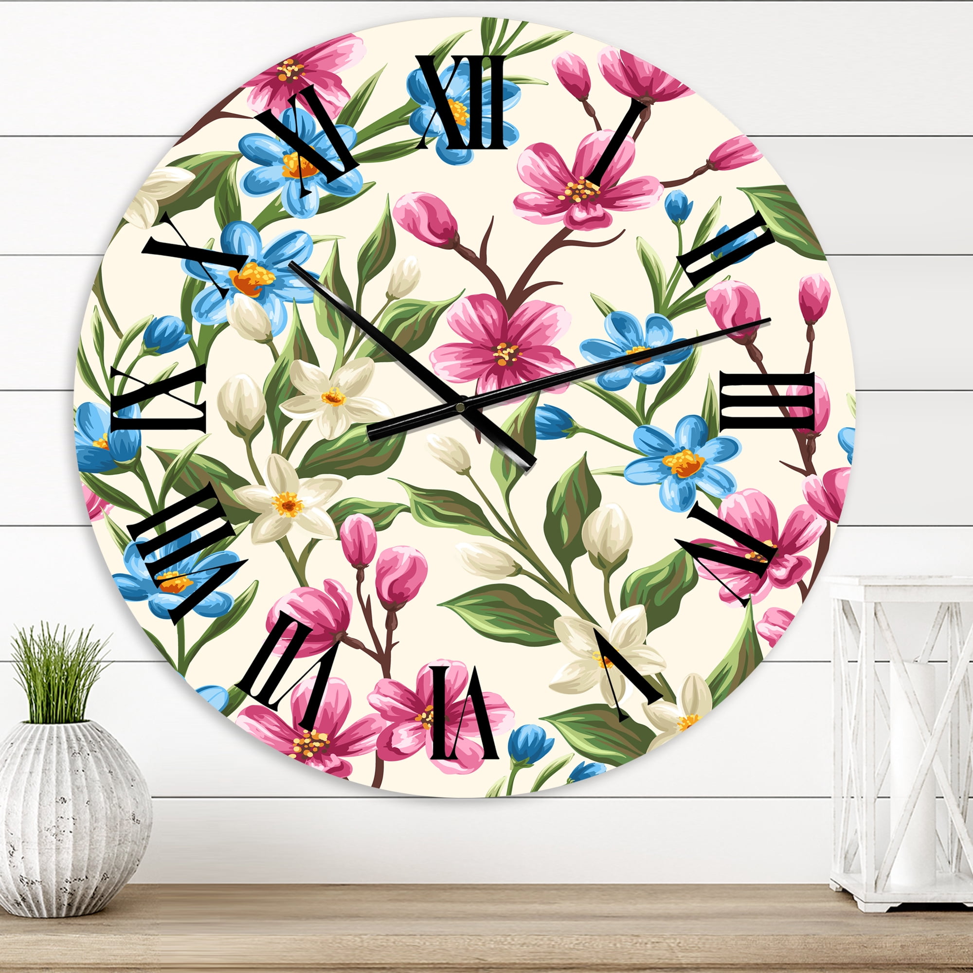 Designart 1 in Traditional Wall Clock