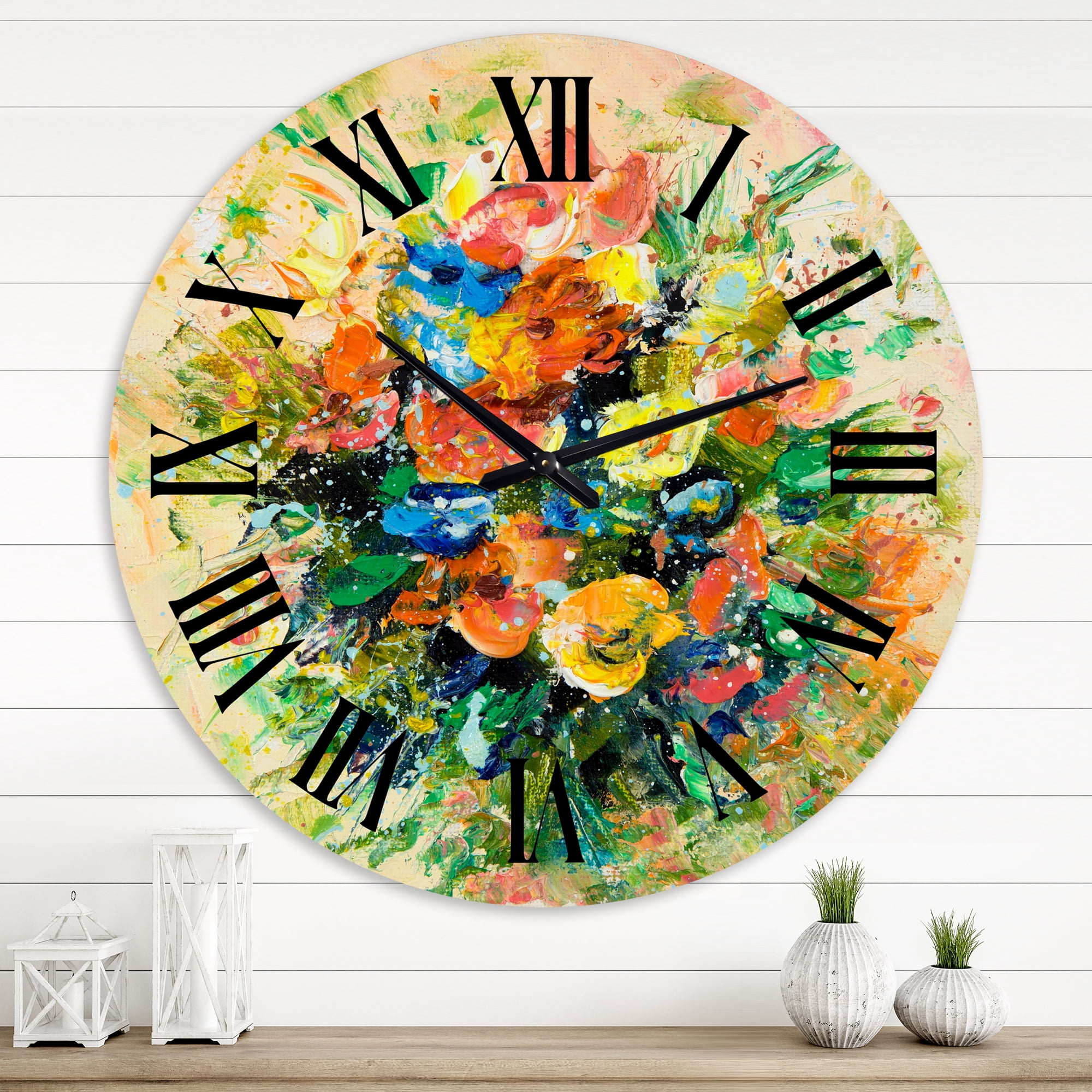 Designart 1 in Traditional Wall Clock