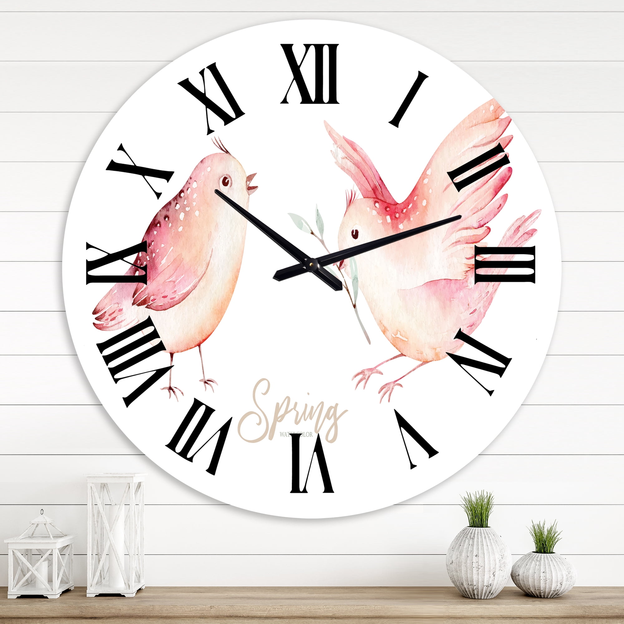 Designart 1 in Traditional Wall Clock