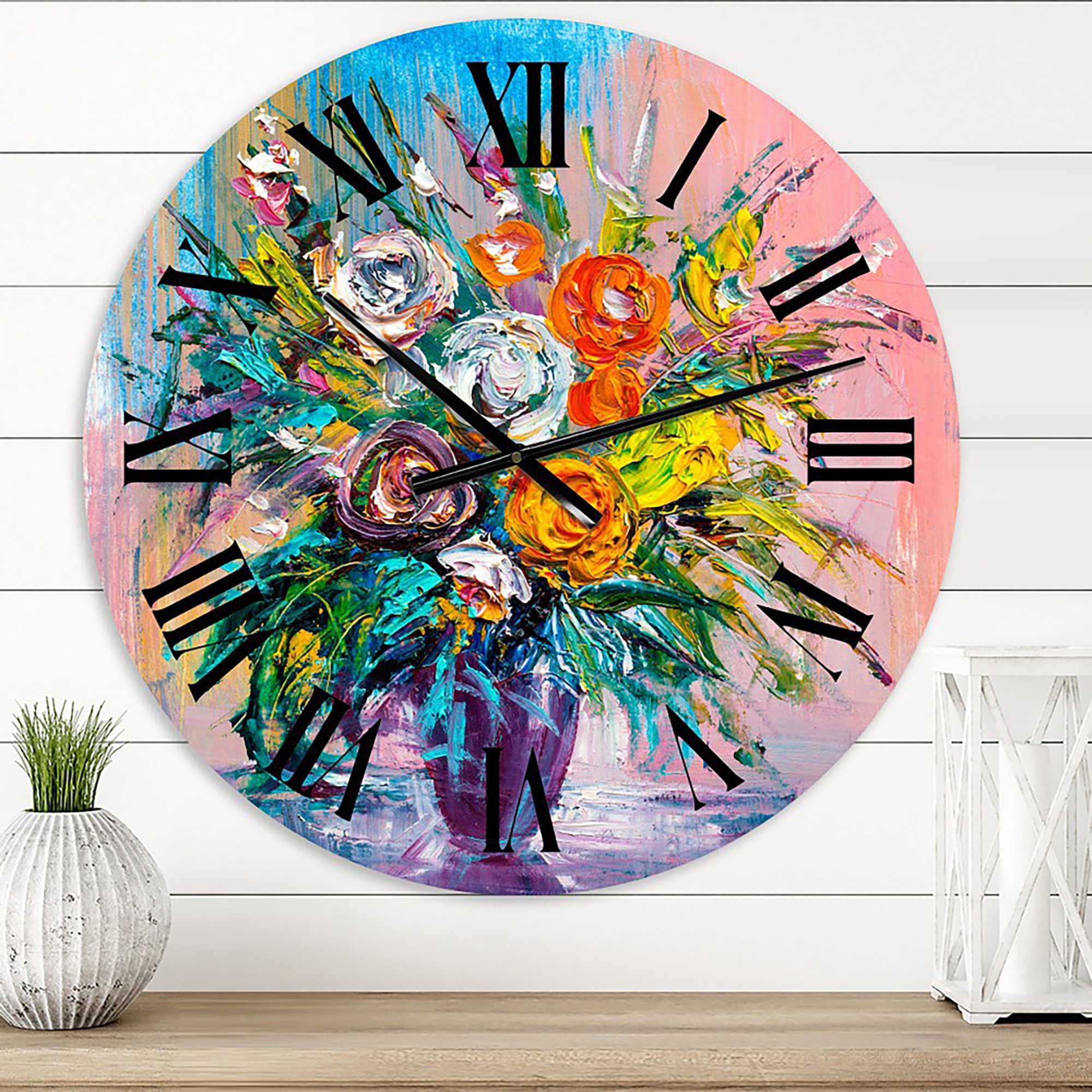 Designart 1 in Traditional Wall Clock