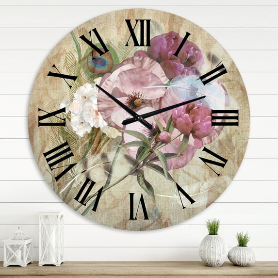 Designart 1 in Traditional Wall Clock