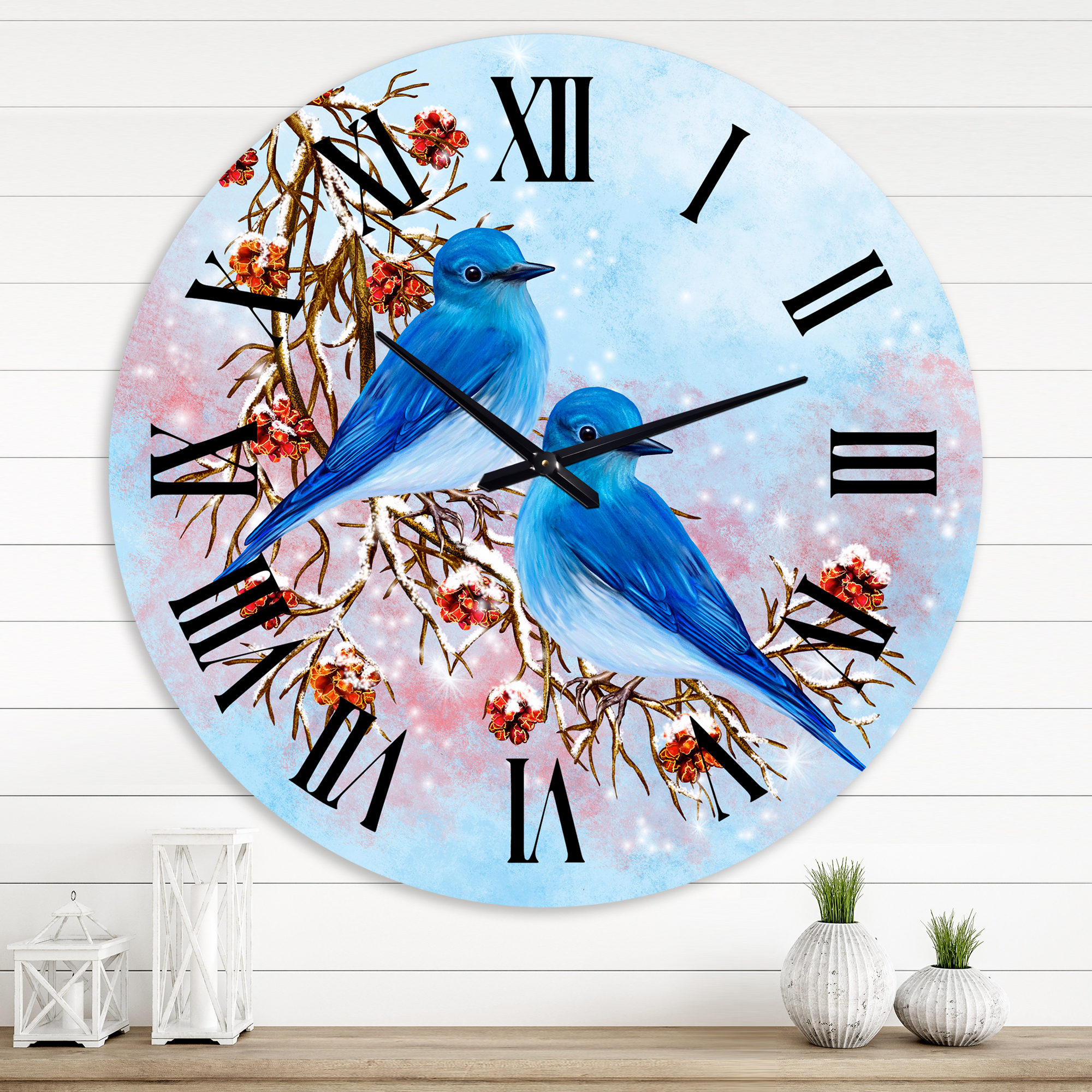 Designart 1 in Traditional Wall Clock