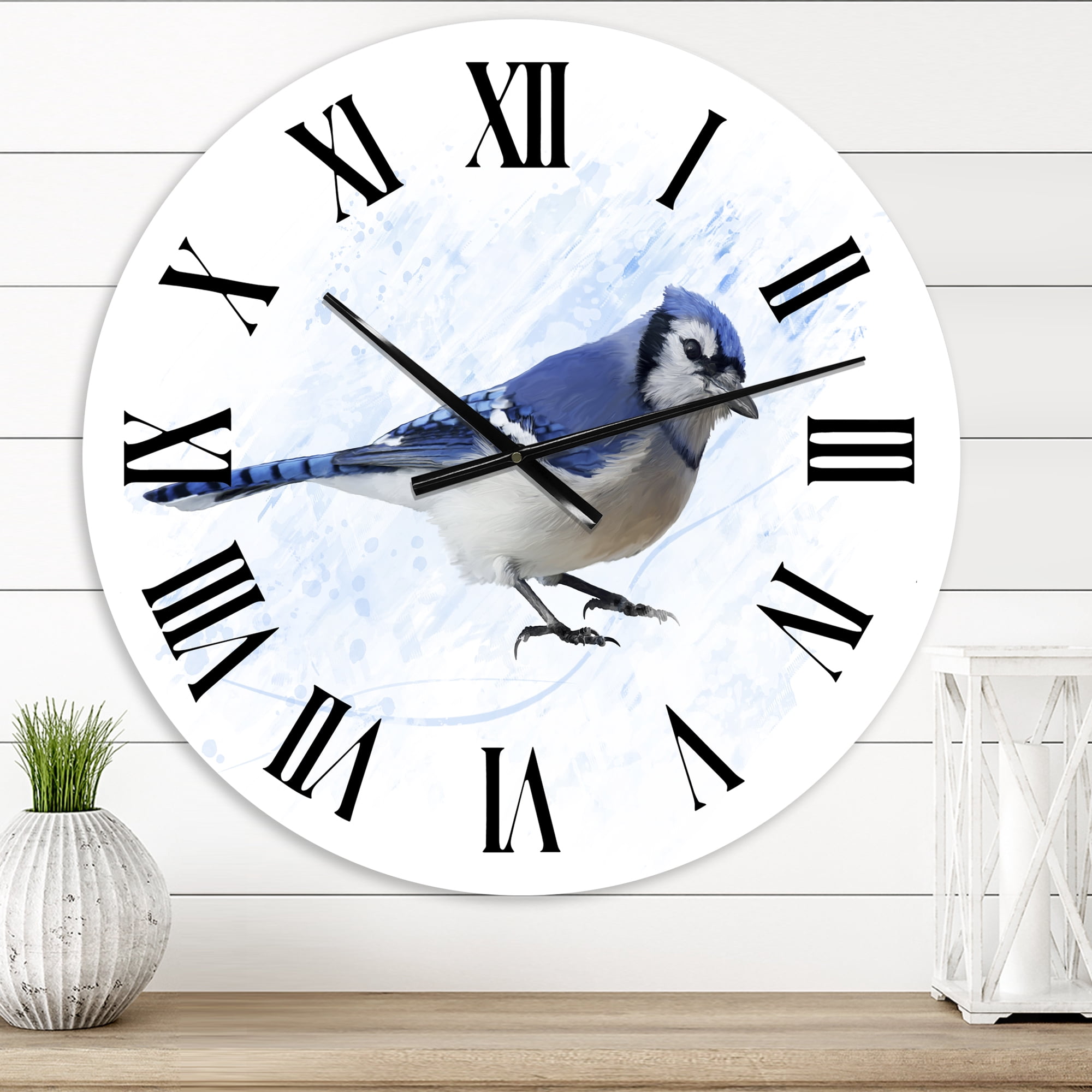 Designart 1 in Traditional Wall Clock