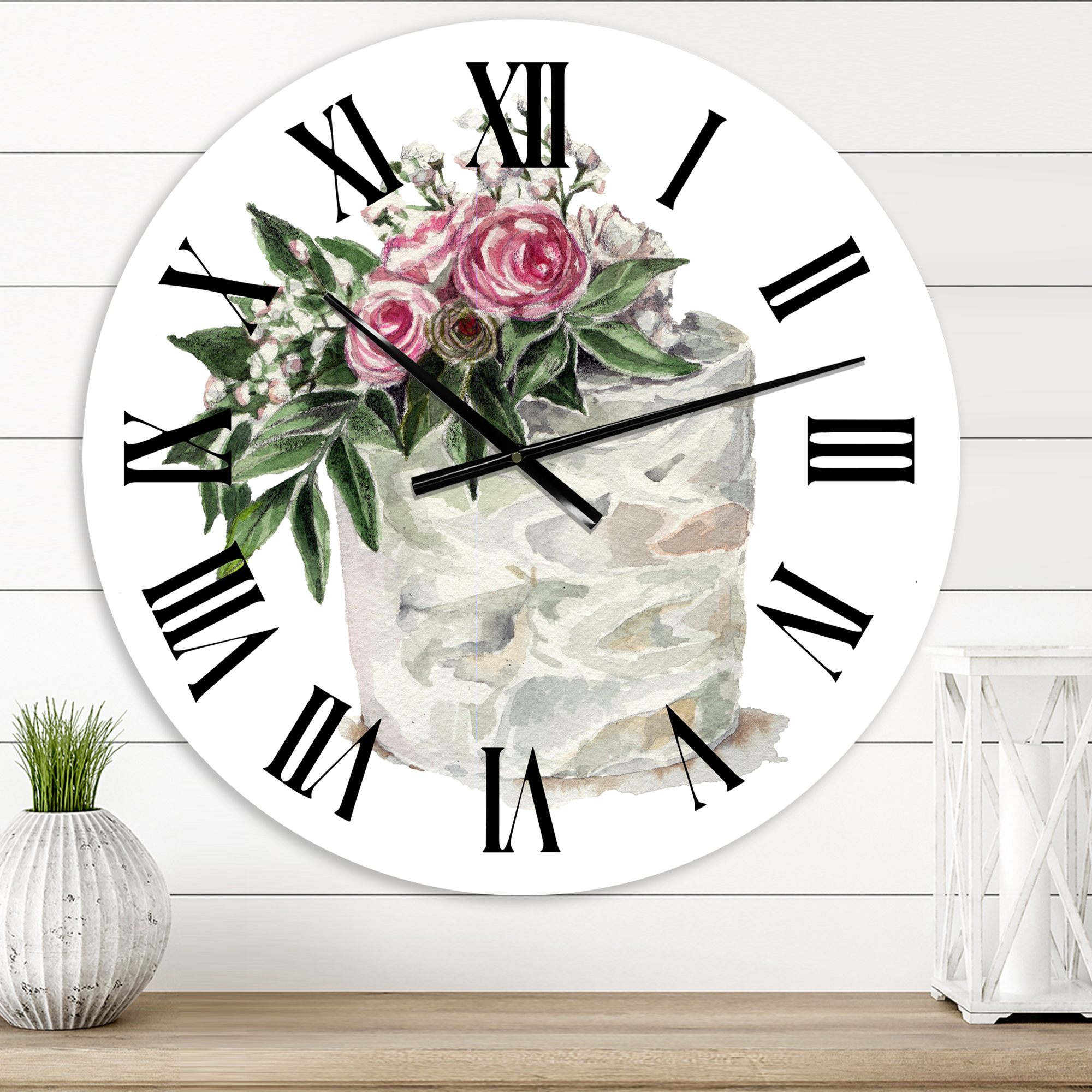 Designart 1 in Traditional Wall Clock