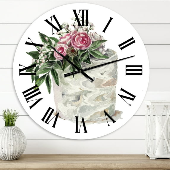 Designart 1 in Traditional Wall Clock
