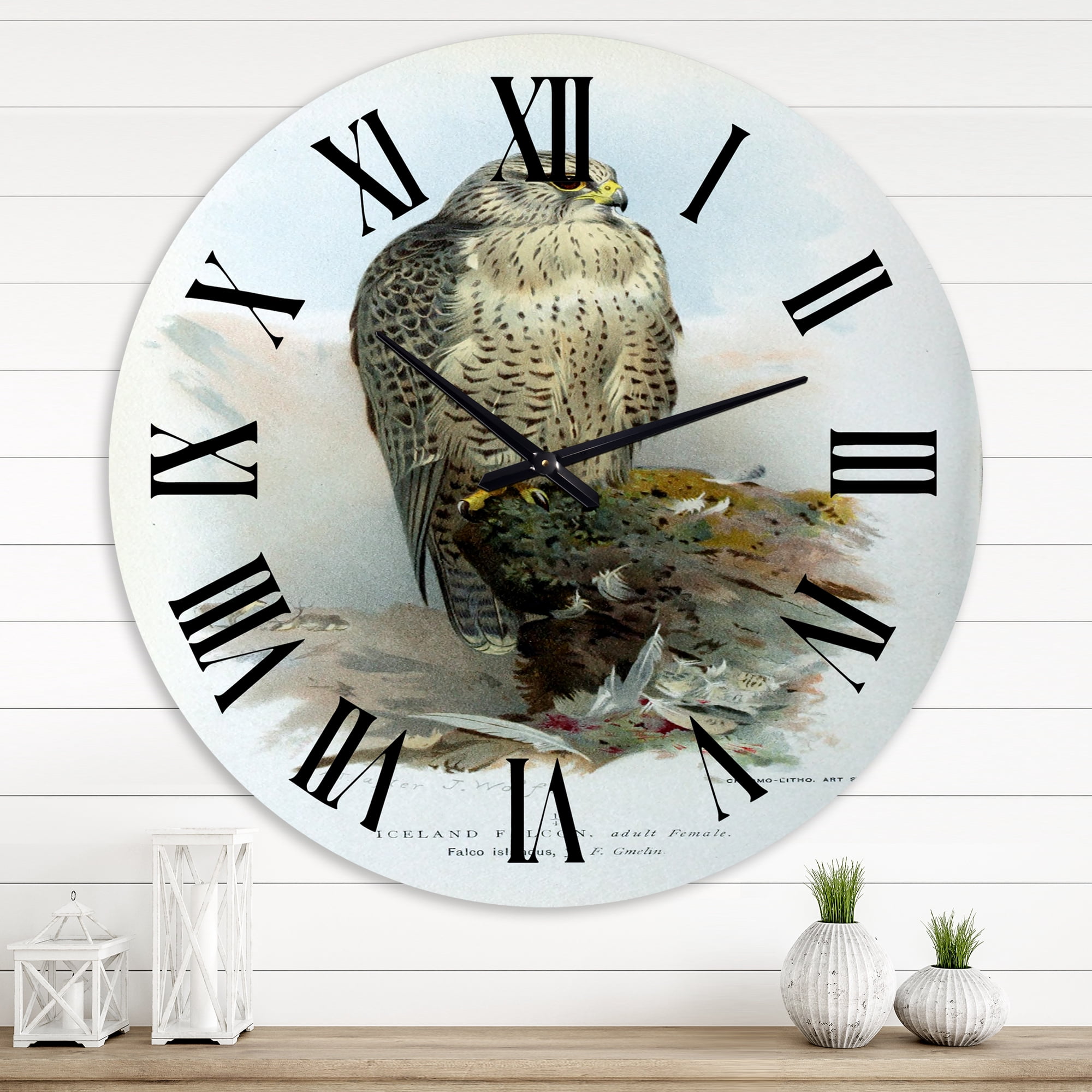 Designart 1 in Traditional Wall Clock