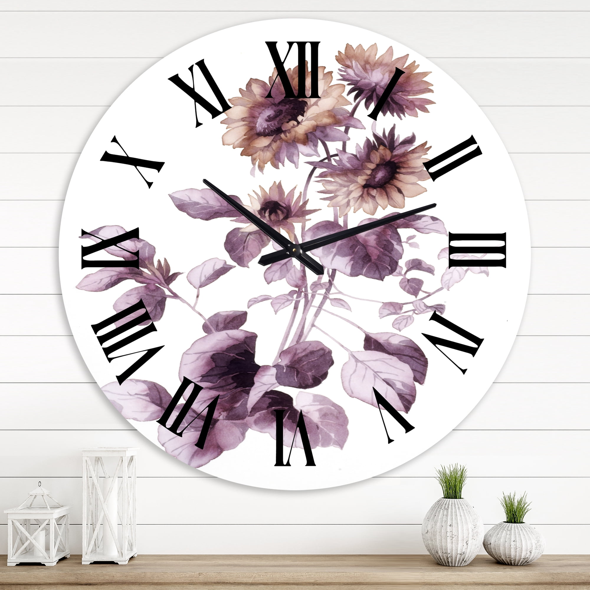 Designart 1 in Traditional Wall Clock