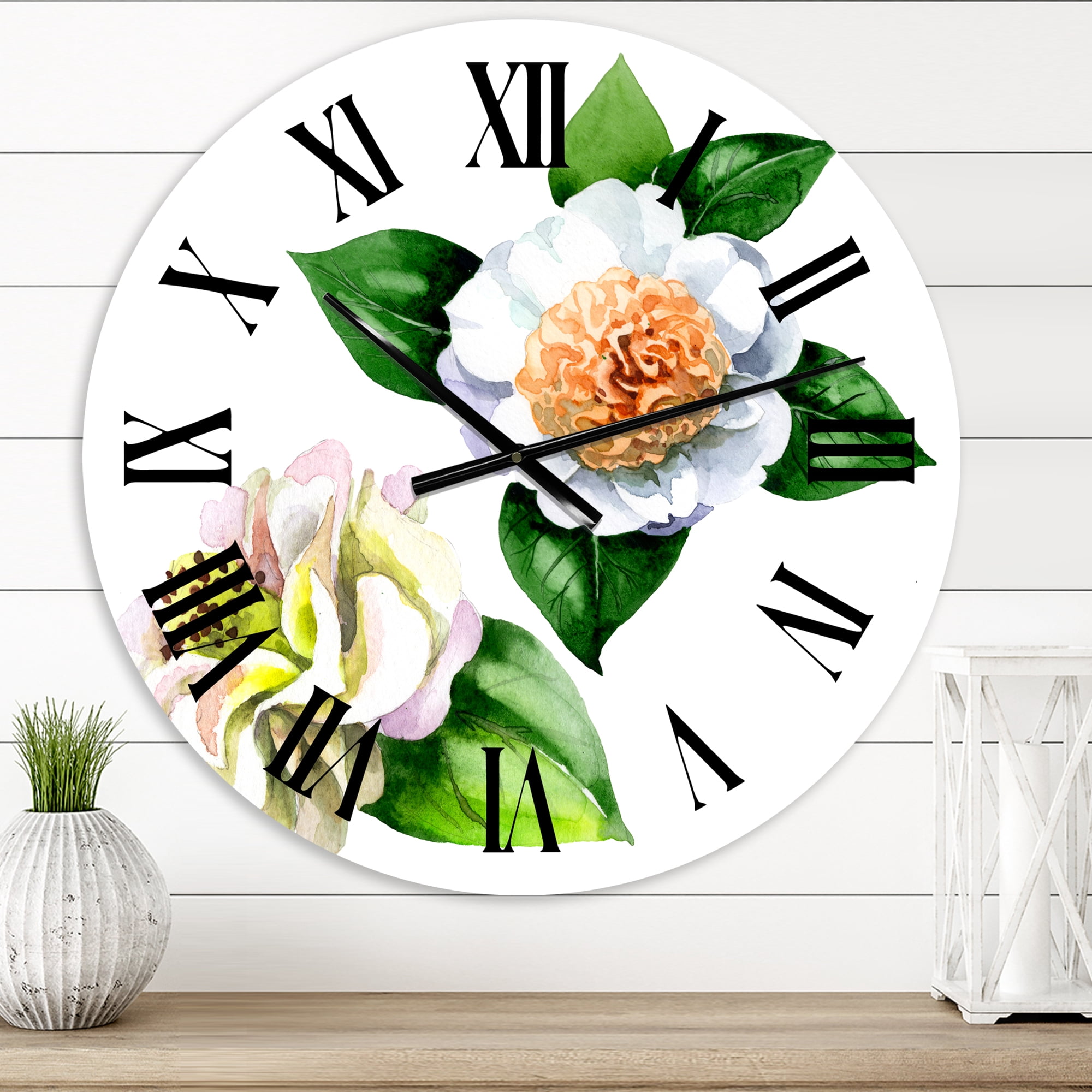 Designart 1 in Traditional Wall Clock