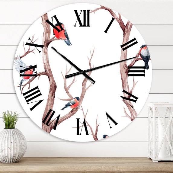 Designart 1 in Traditional Wall Clock