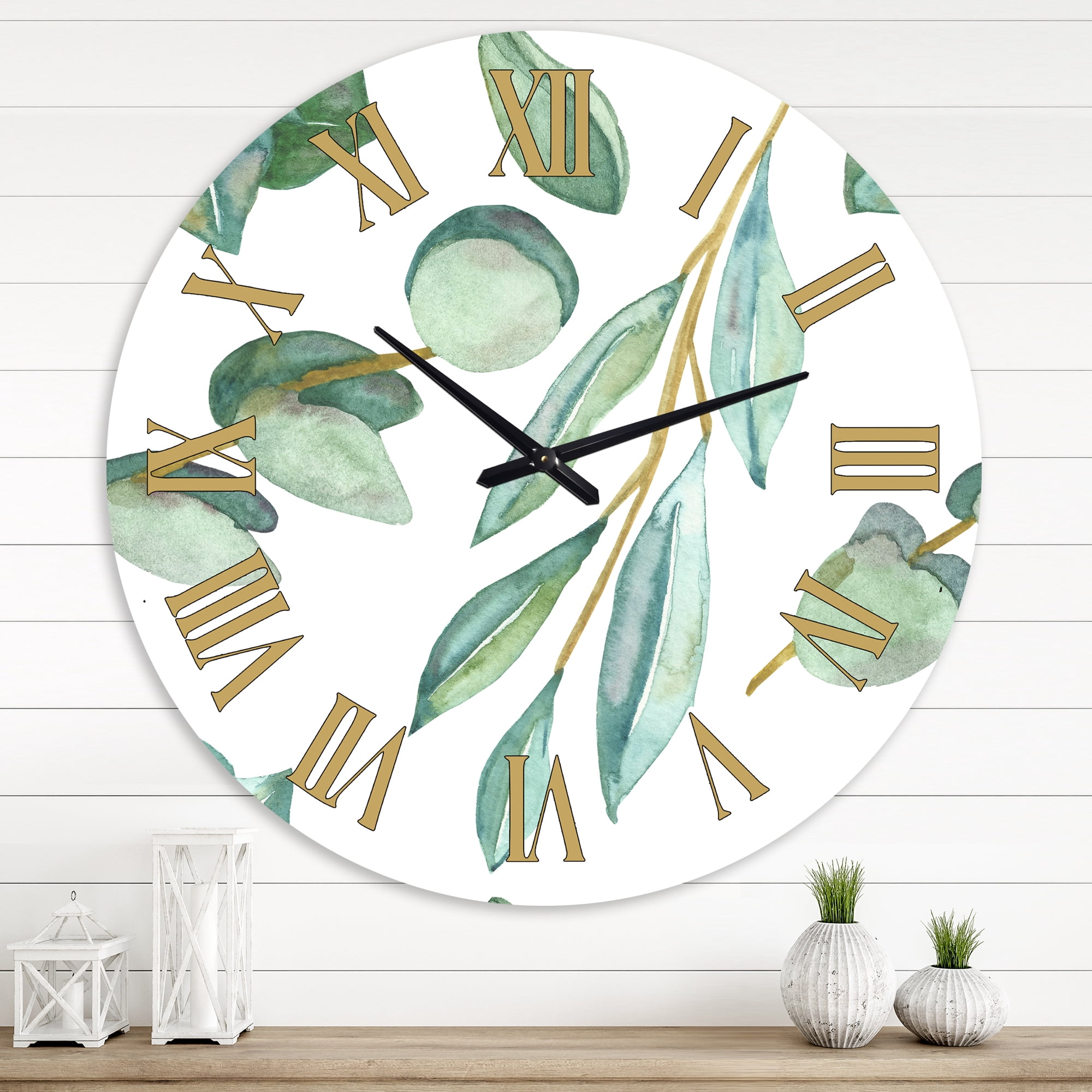 Designart 1 in Traditional Wall Clock