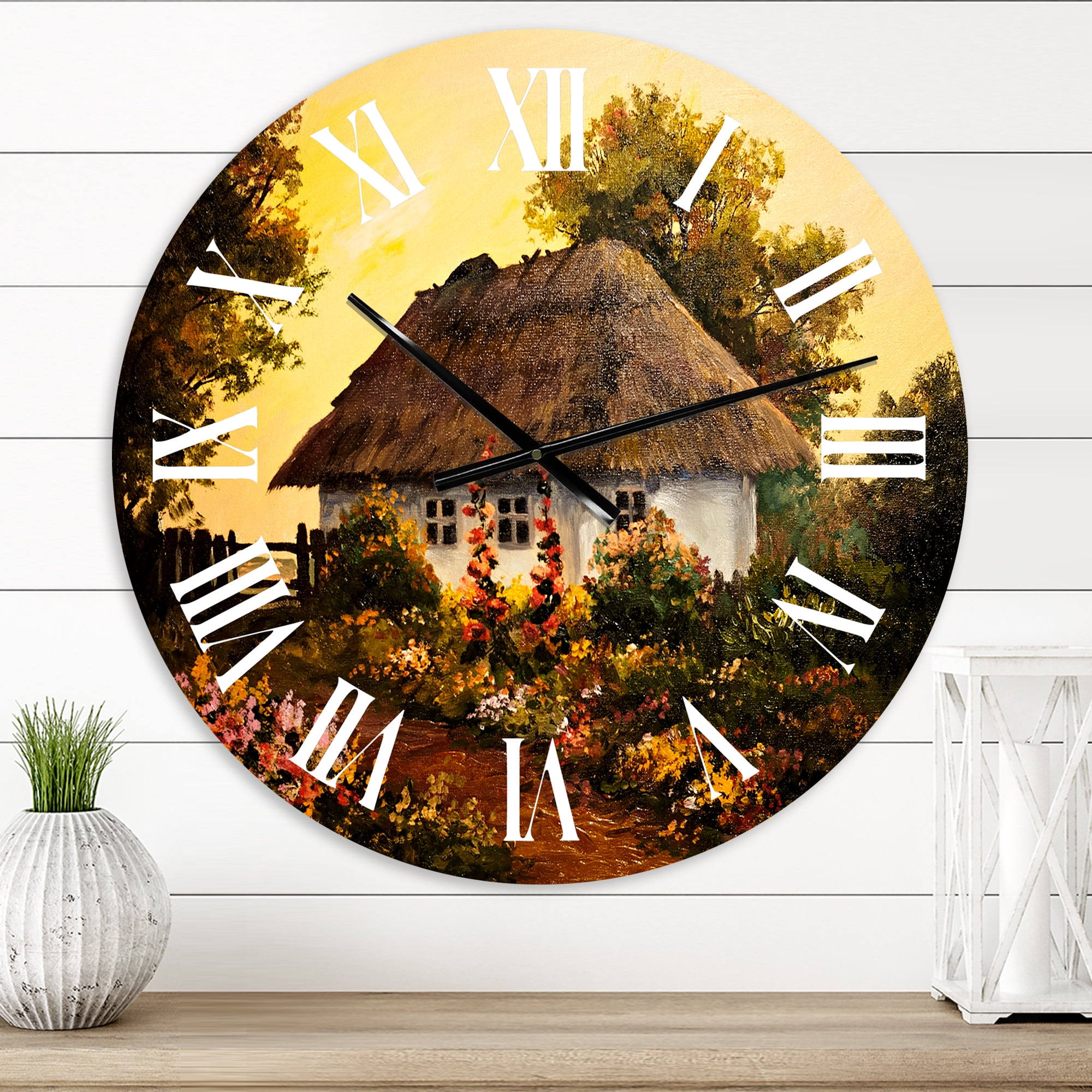 Designart 1 in Traditional Wall Clock