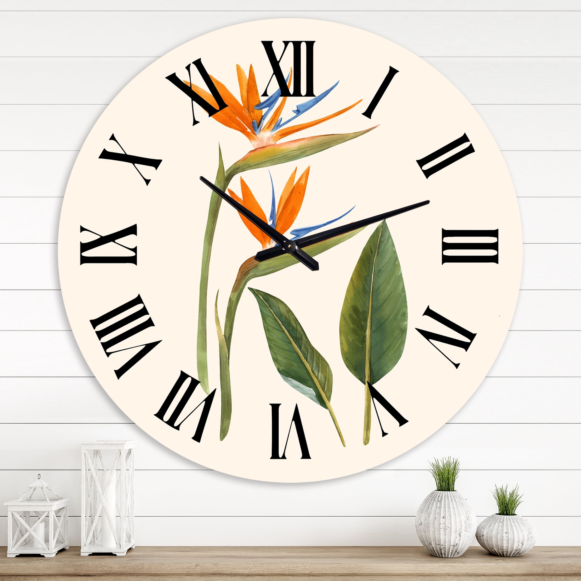 Designart 1 in Traditional Wall Clock
