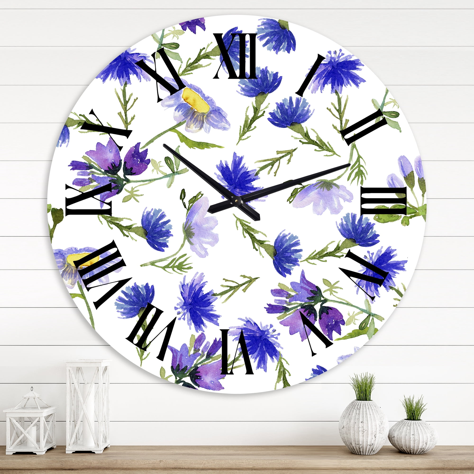 Designart 1 in Traditional Wall Clock