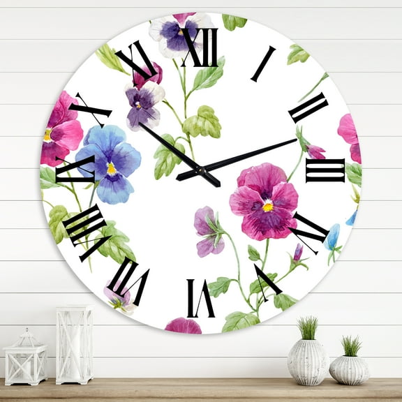 Designart 1 in Traditional Wall Clock