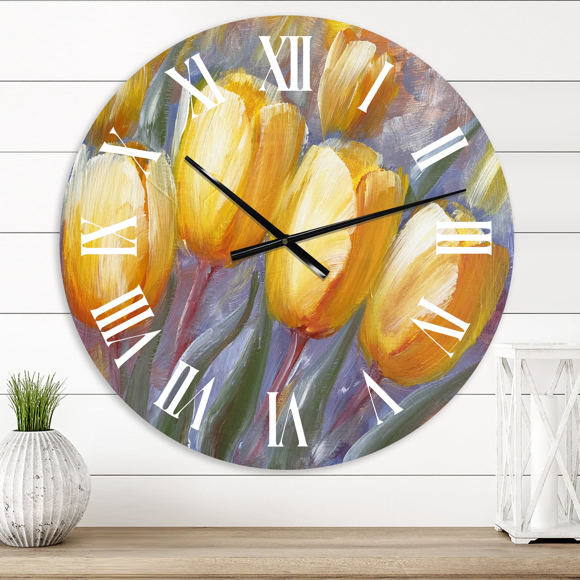 Designart 1 in Traditional Wall Clock