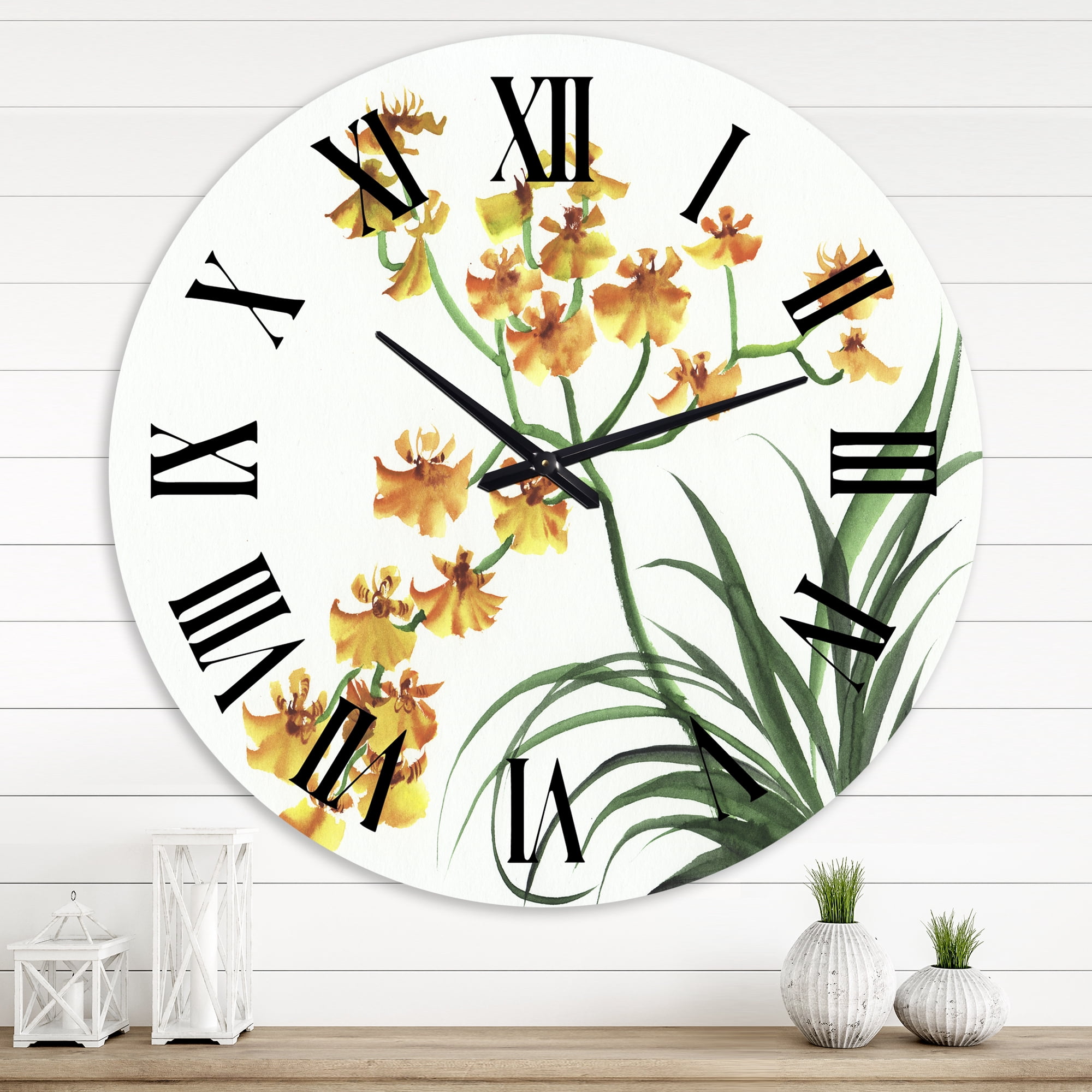 Designart 1 in Traditional Wall Clock