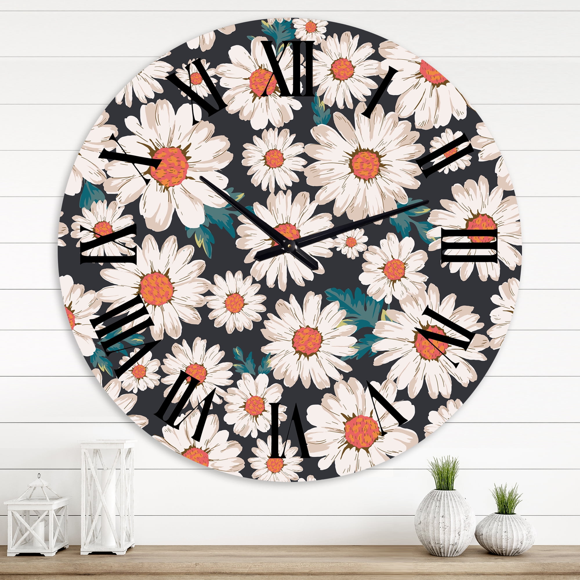 Designart 1 in Traditional Wall Clock