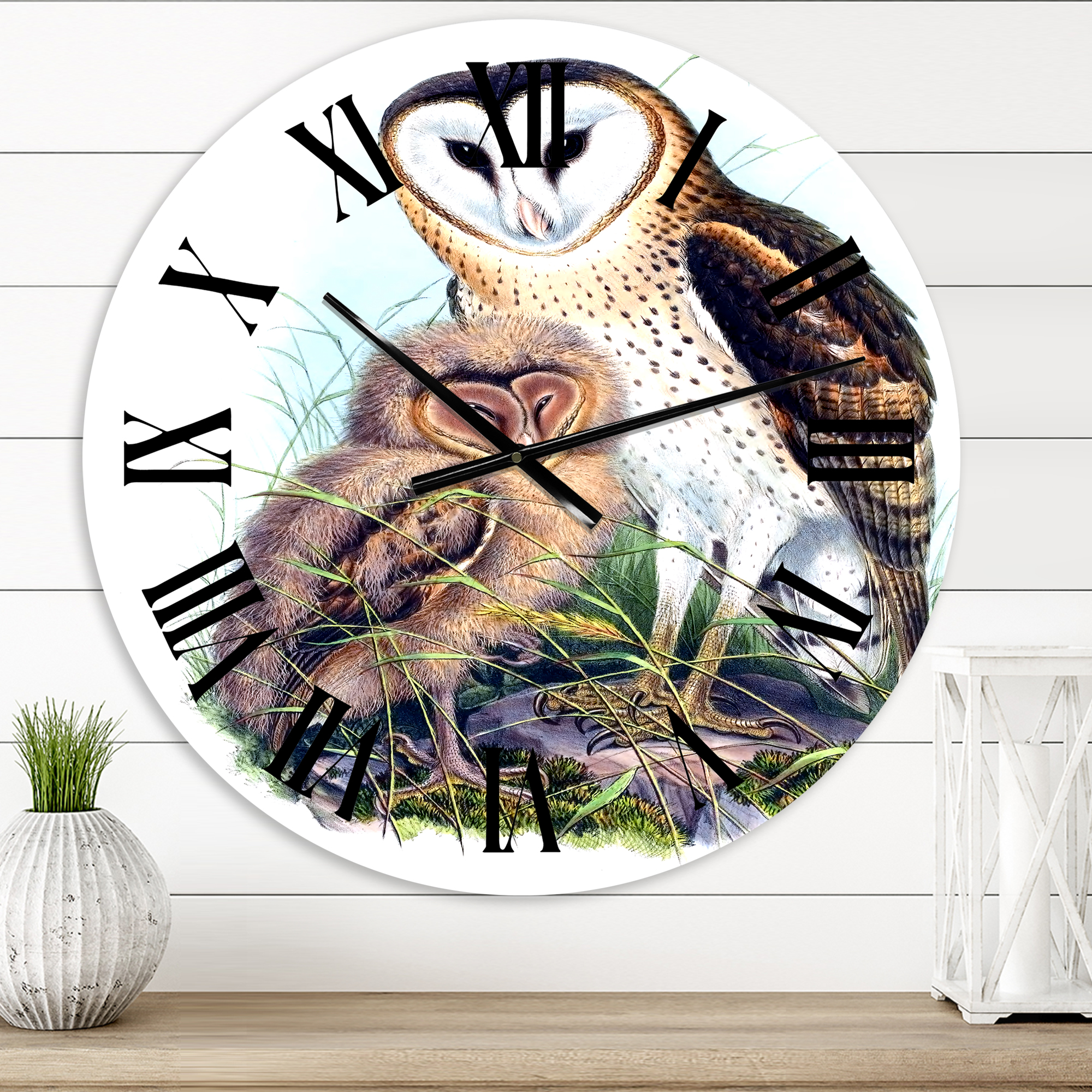 Designart 1 in Traditional Wall Clock