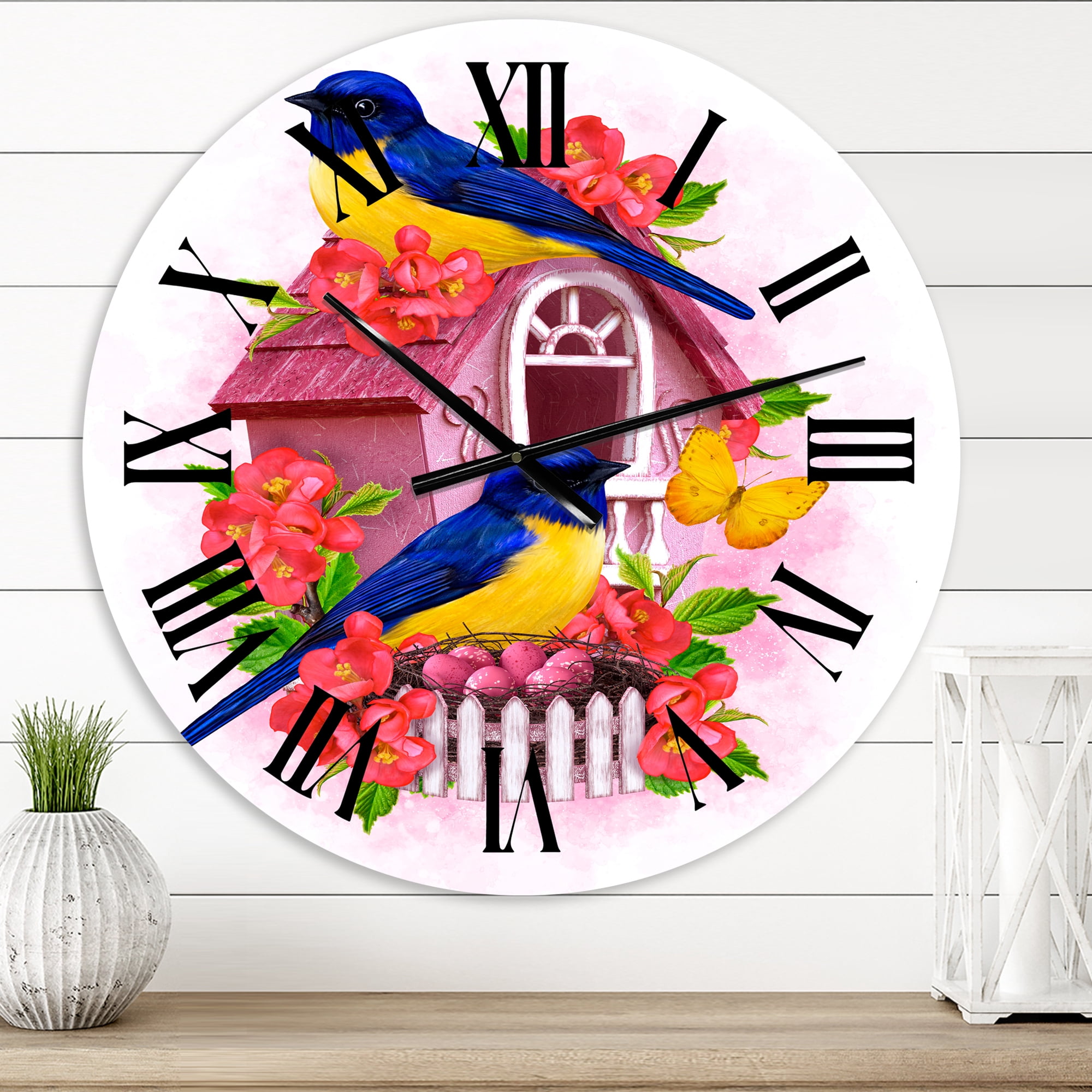 Designart 1 in Traditional Wall Clock