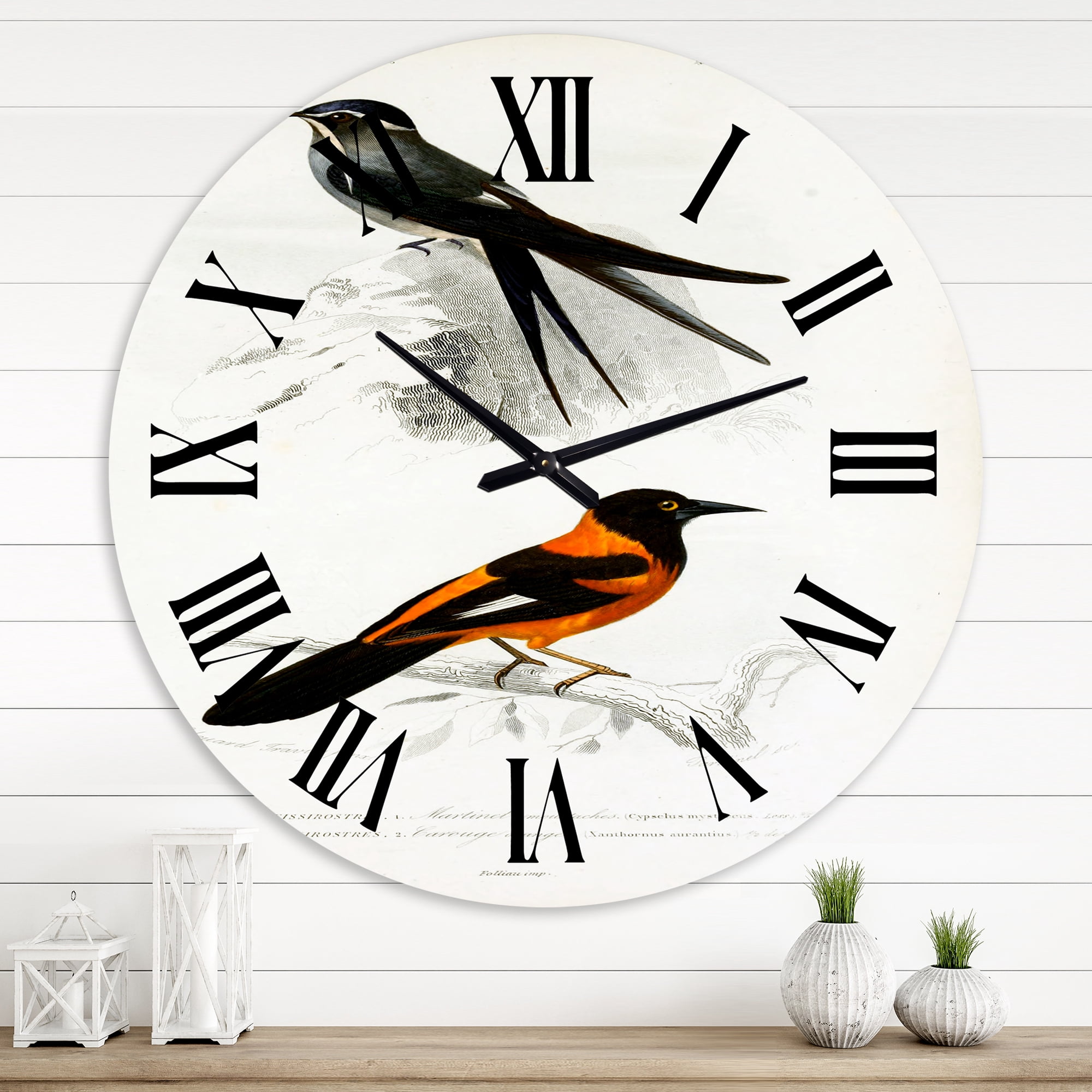 Designart 1 in Traditional Wall Clock