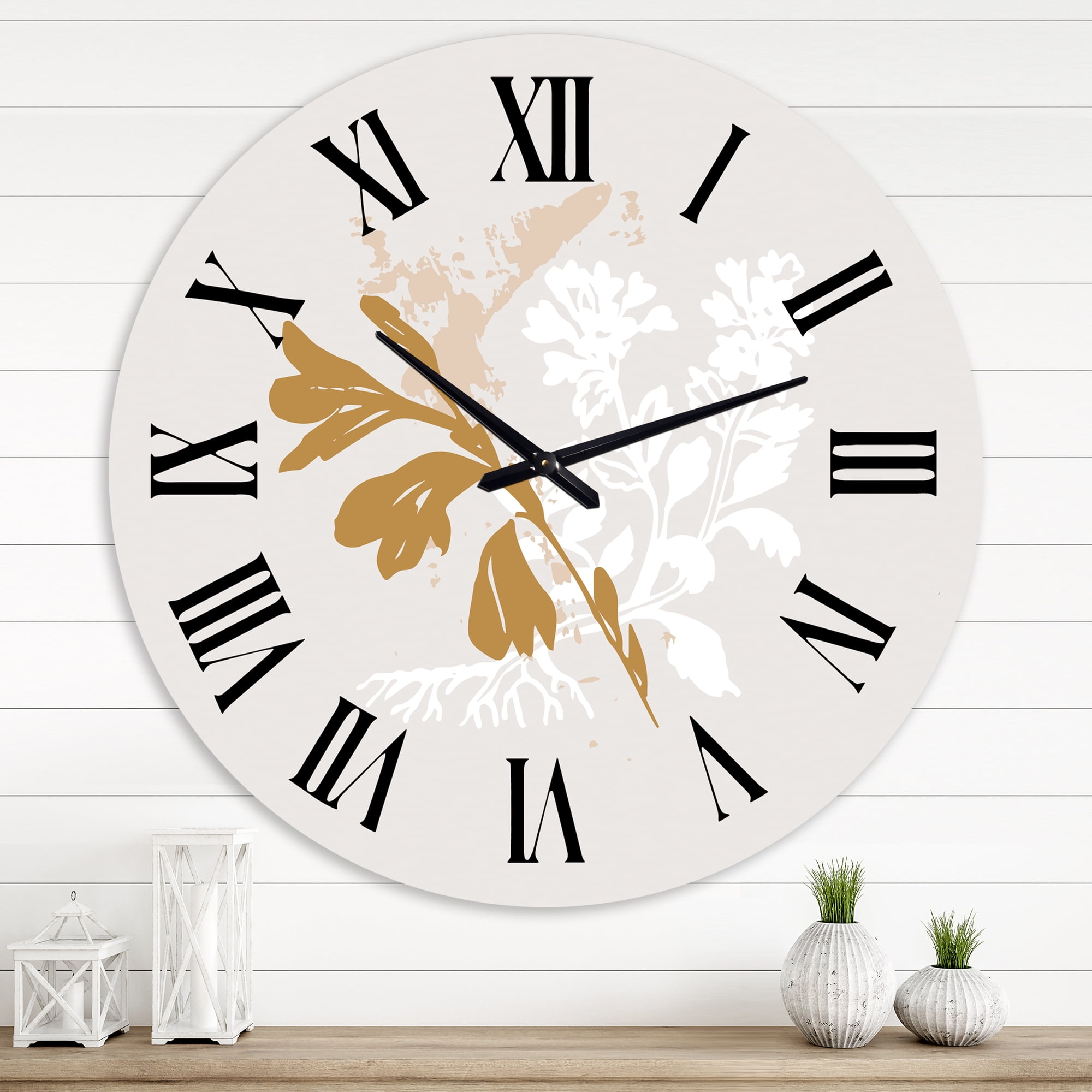 Designart 1 in Traditional Wall Clock