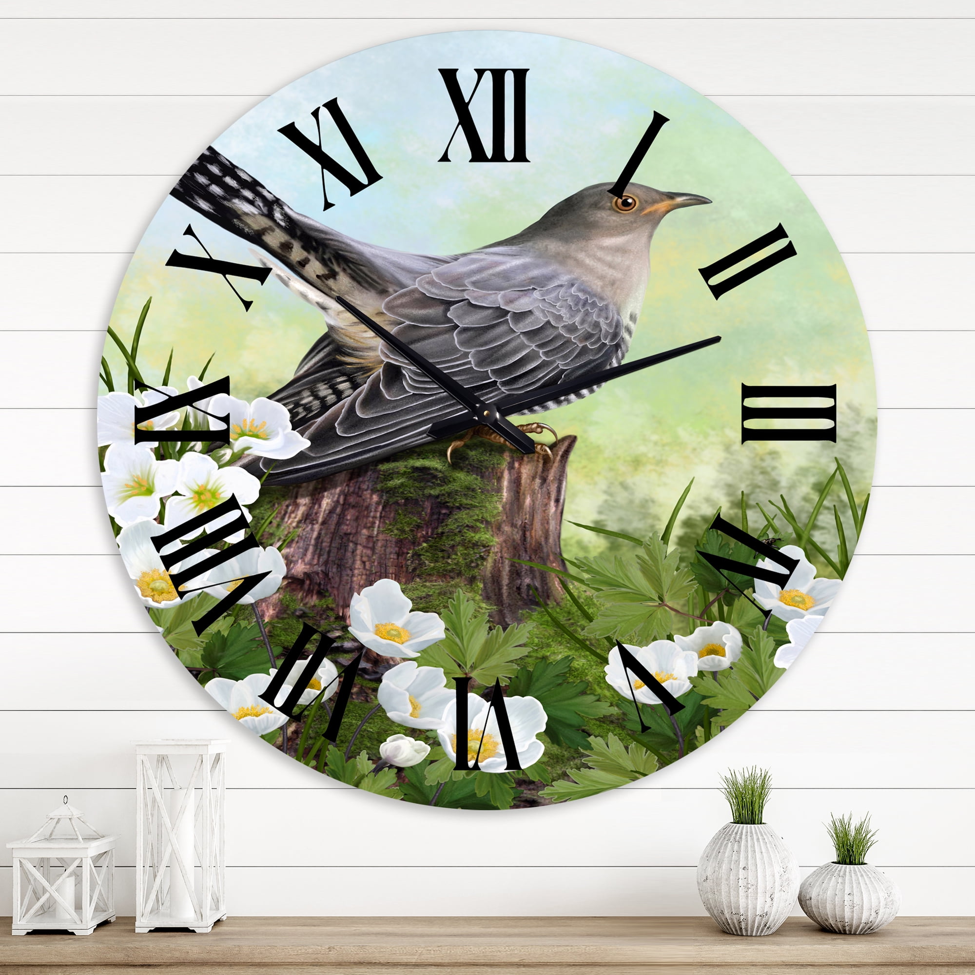 Designart 1 in Traditional Wall Clock