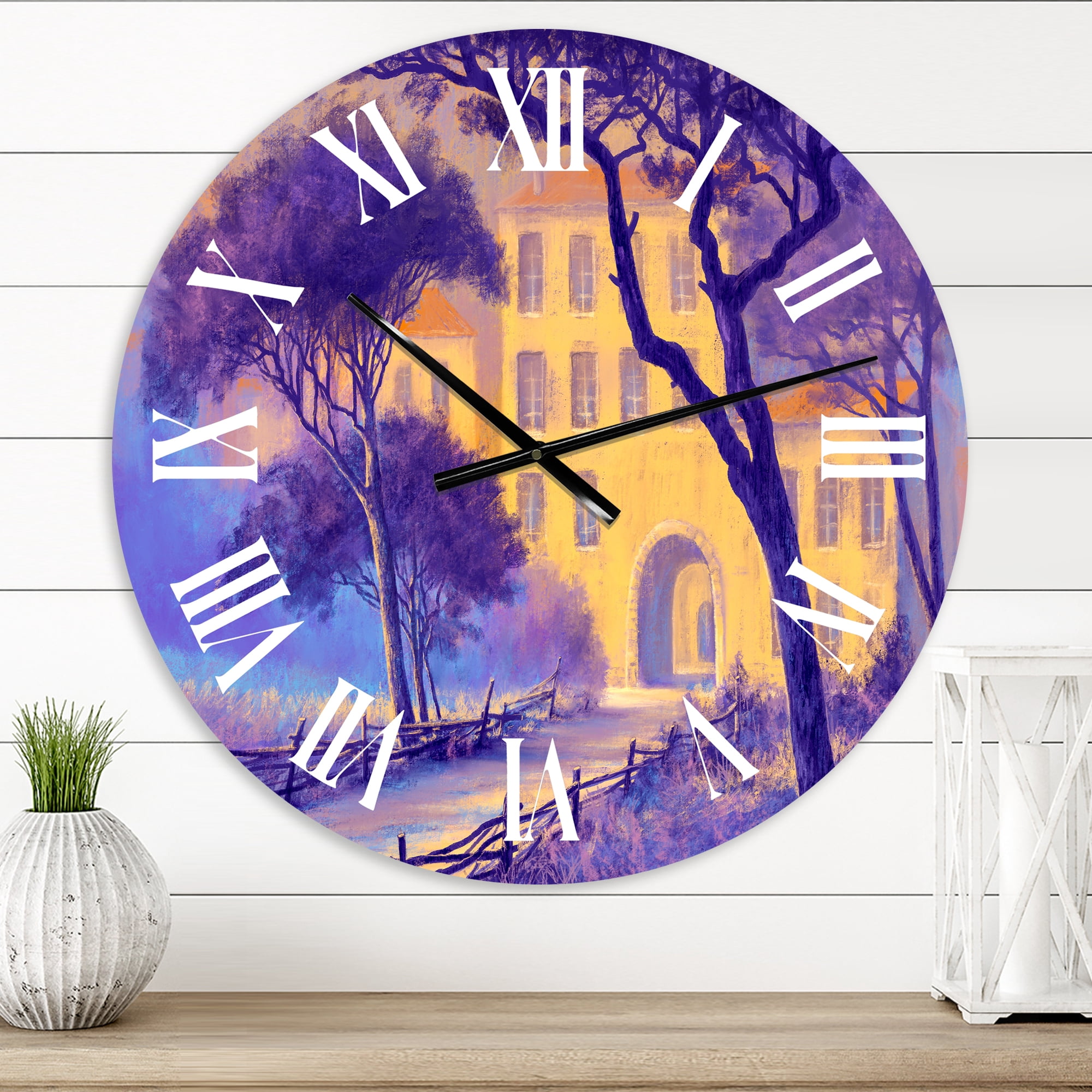 Designart 1 in Traditional Wall Clock