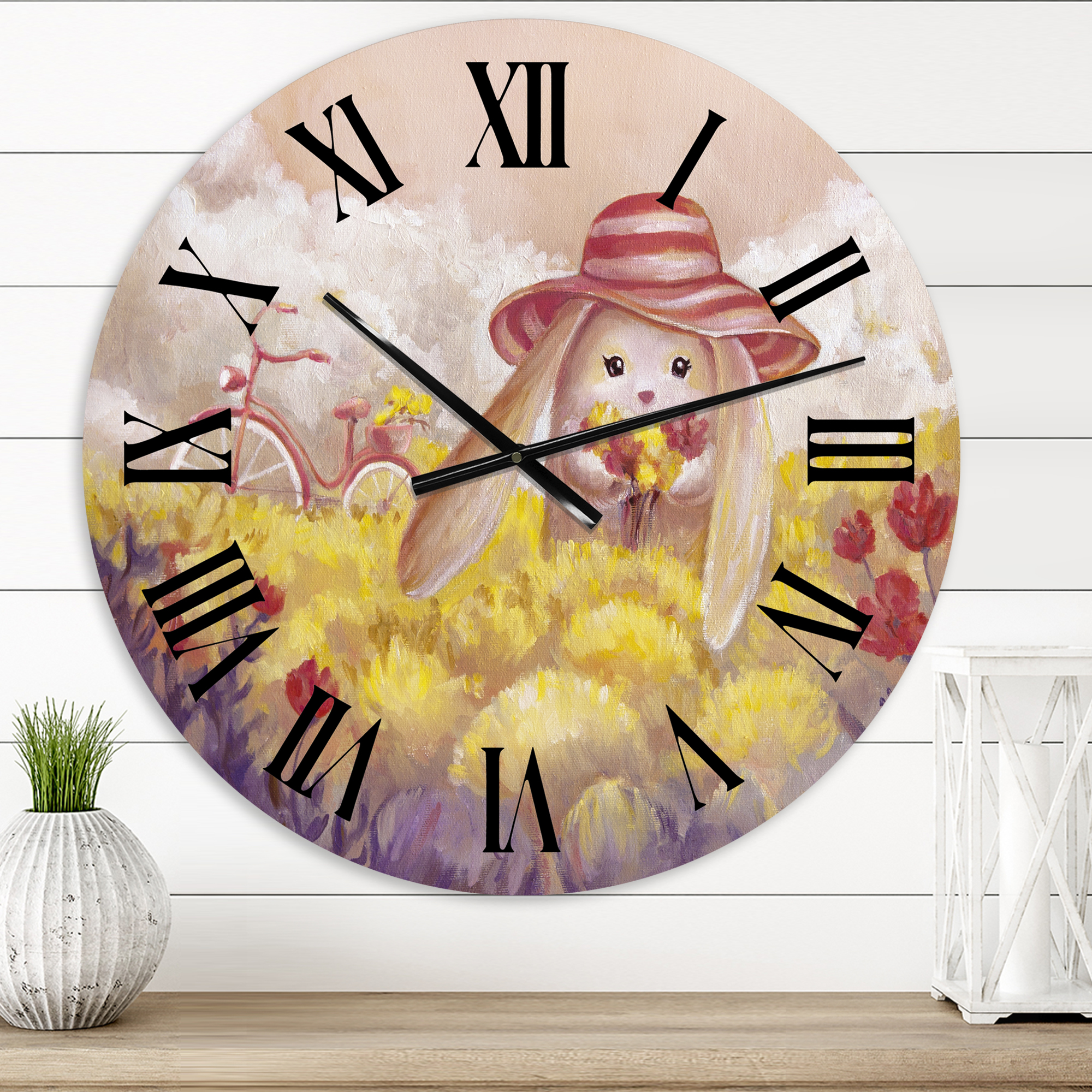 Designart 1 in Traditional Wall Clock
