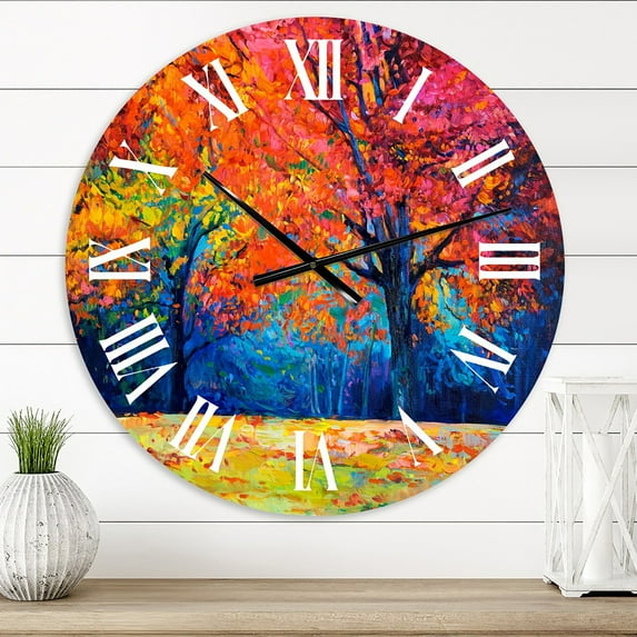 Designart 1 in Traditional Wall Clock