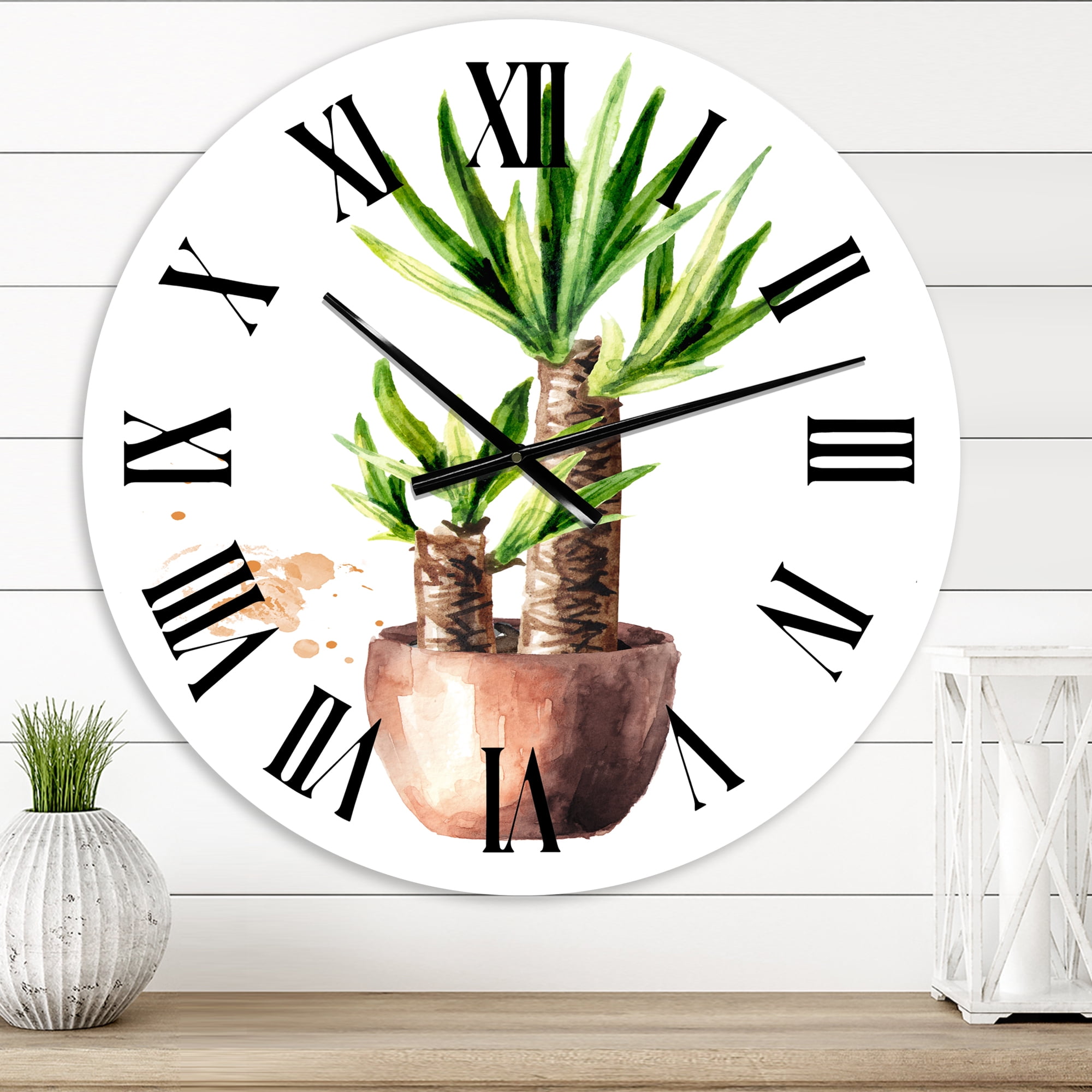 Designart 1 in Traditional Wall Clock