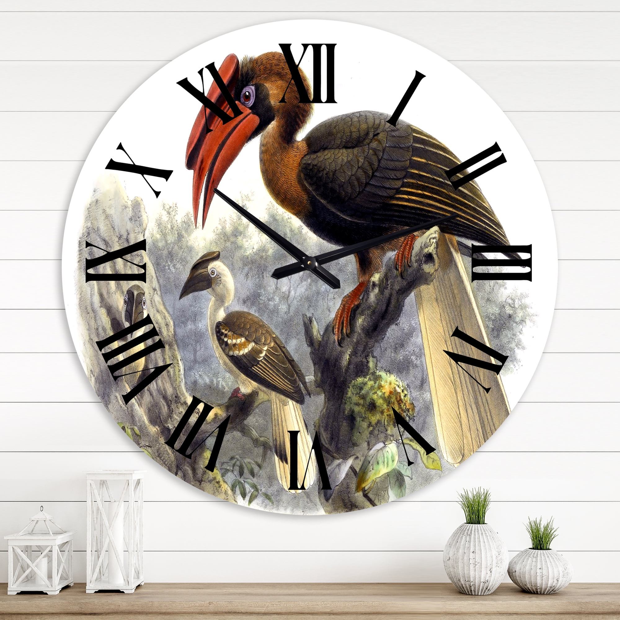 Designart 1 in Traditional Wall Clock