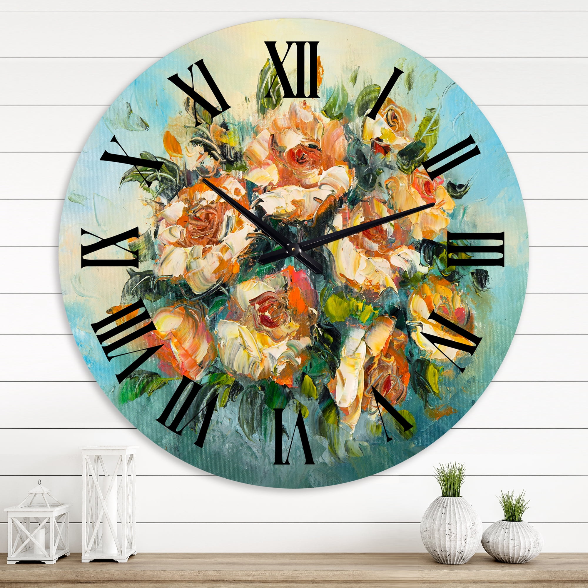 Designart 1 in Traditional Wall Clock