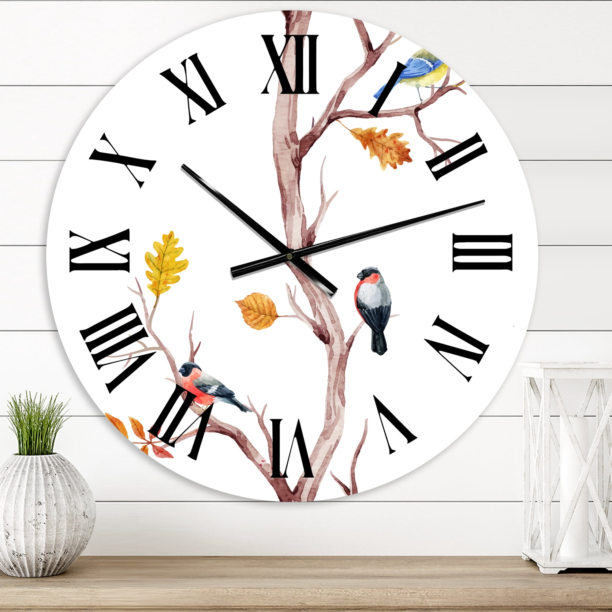 Designart 1 in Traditional Wall Clock