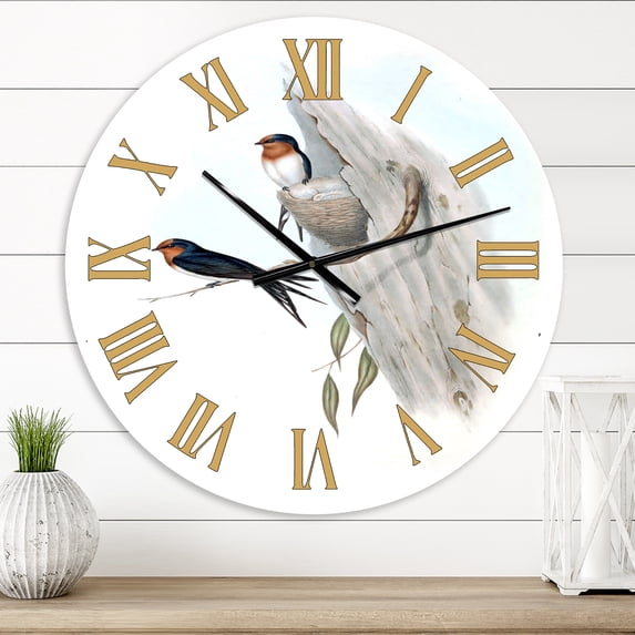 Designart 1 in Traditional Wall Clock