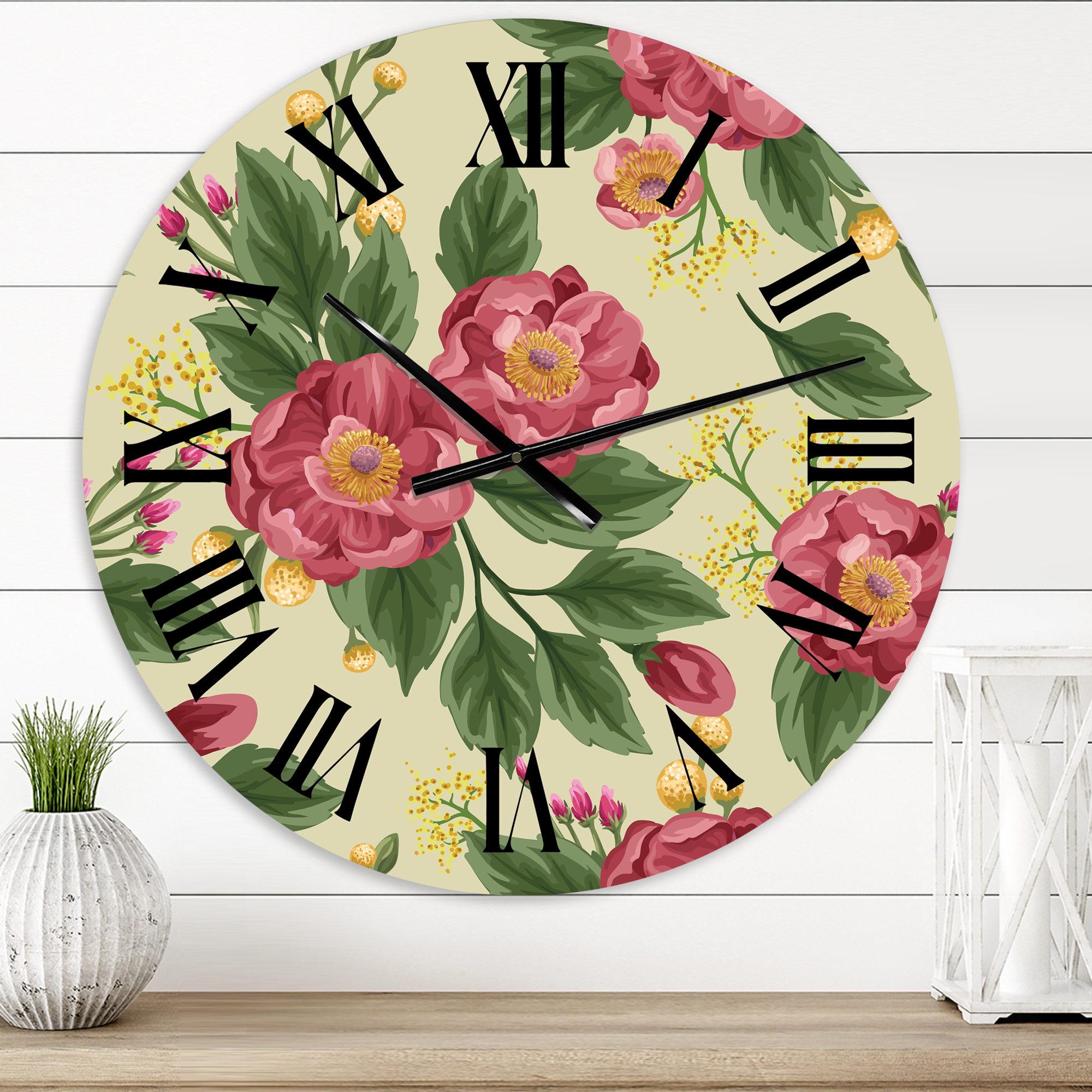 Designart 1 in Traditional Wall Clock
